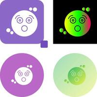 Surprised Icon Design vector