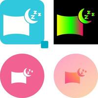 Pillow Icon Design vector