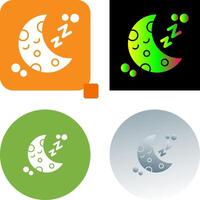 Sleeping Icon Design vector