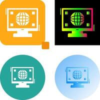 Worldwide Icon Design vector