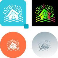 Disaster Icon Design vector