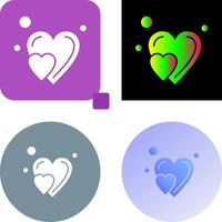 diseño de icono de corazón vector