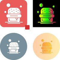 Burger Icon Design vector