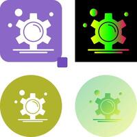 diseño de icono de engranaje vector