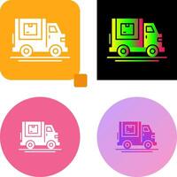 Delivery Truck Icon Design vector