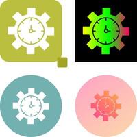 Time Management Icon Design vector
