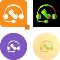 Support Icon Design vector