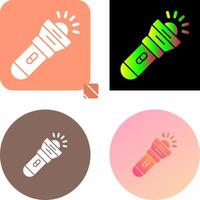 Flashlight Icon Design vector