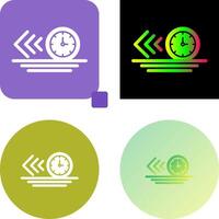 Time Management Icon Design vector