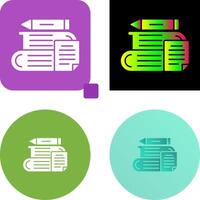 Study Icon Design vector