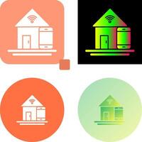 Home Automation Icon Design vector