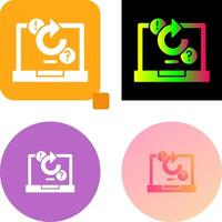 Problem solving Icon Design vector