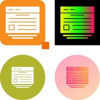 Website Icon Design vector