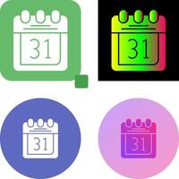 Calendar Icon Design vector