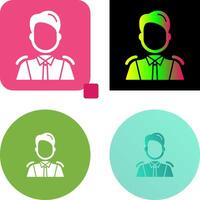 Manager Icon Design vector