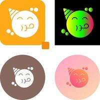 Party Icon Design vector