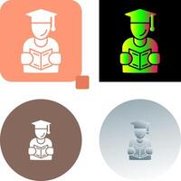 Learning Icon Design vector