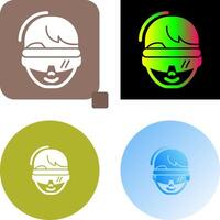 virtual Reality Glasses Icon Design vector