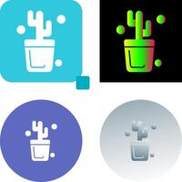 diseño de icono de cactus vector