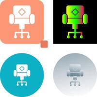 Chair Icon Design vector