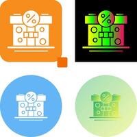 Gift Box Icon Design vector