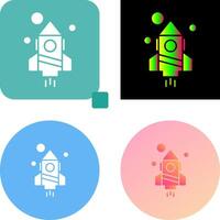Rocket Icon Design vector