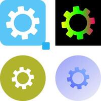 Cogwheel Icon Design vector