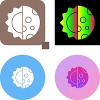 Day And Nigt Icon Design vector