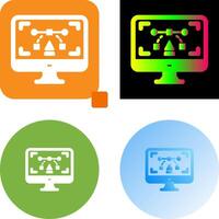 Desktop Icon Design vector