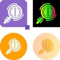 Problem Icon Design vector