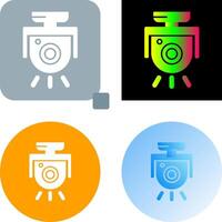 Security Camera Icon Design vector