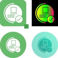 Guarantee Icon Design vector