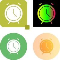 diseño de icono de reloj de alarma vector