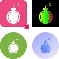 Bomb Icon Design vector