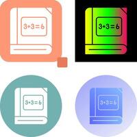 Math Icon Design vector