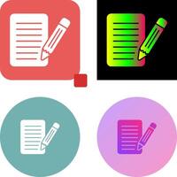 Check List Icon Design vector