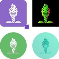 Ice Cream Icon Design vector