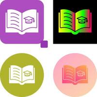 Open Book Icon Design vector