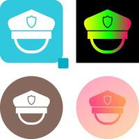 Police Hat Icon Design vector