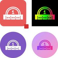 Ruler Icon Design vector