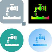 Water House Icon Design vector