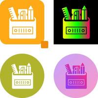 Stationery Icon Design vector