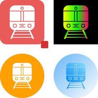 Train Icon Design vector