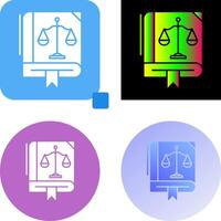 Law Icon Design vector