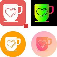 Mug Icon Design vector