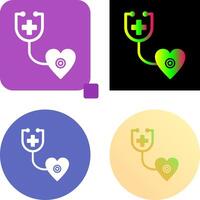 Phonendoscope Icon Design vector