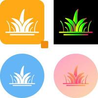 Grass Icon Design vector
