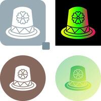 diseño de icono de sombrero vector