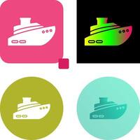 diseño de icono de barco vector