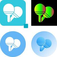 Ping Pong Icon Design vector